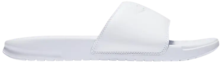 Шлепанцы Nike Wmns Benassi JDI Slide 'Triple White', белый