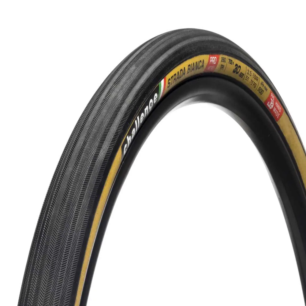 

Дорожная шина Challenge Strada Pro Tubeless 700 x 30, золотой