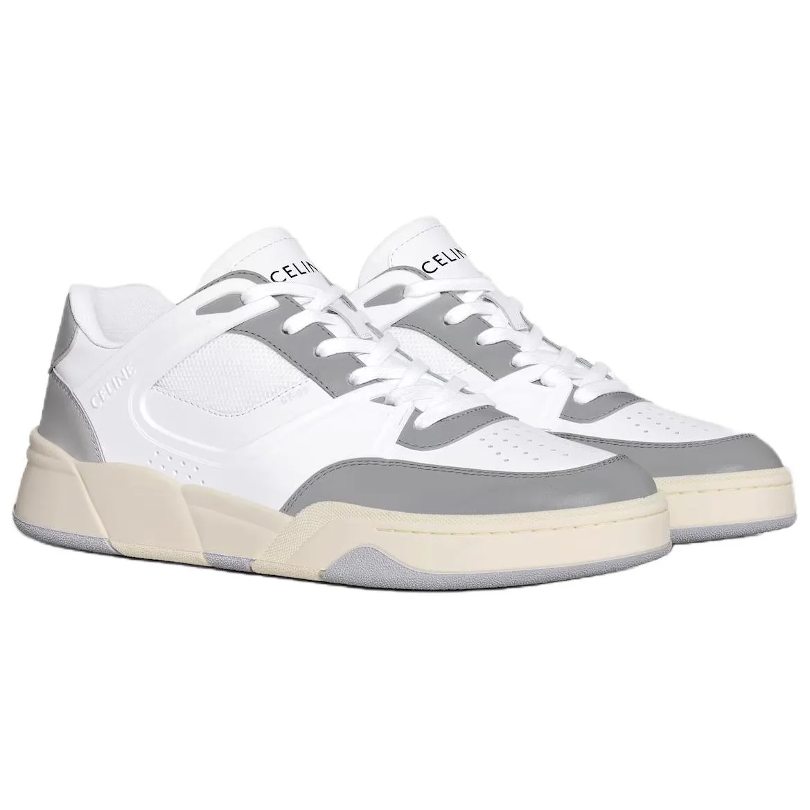 CELINE Кроссовки CT 09 Low top мужские бело-серые — фото 4