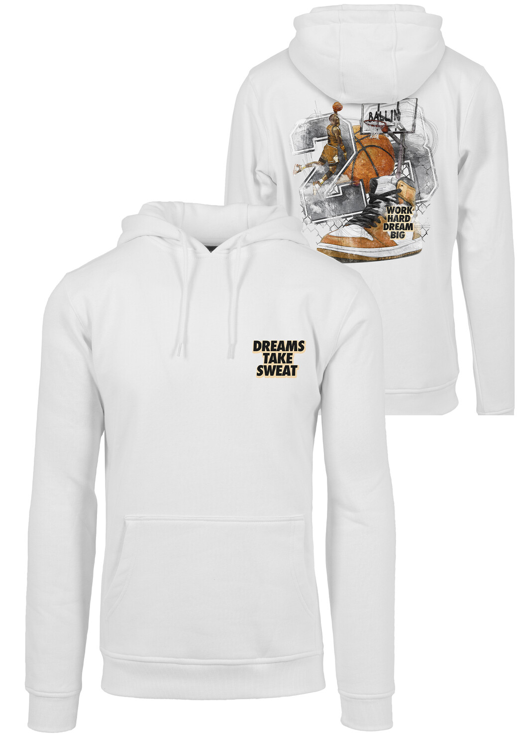 

Футболка Mister Tee Hoody, белый
