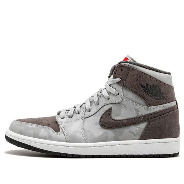 

Кроссовки 1 ретро премиум класса Air Jordan, серый