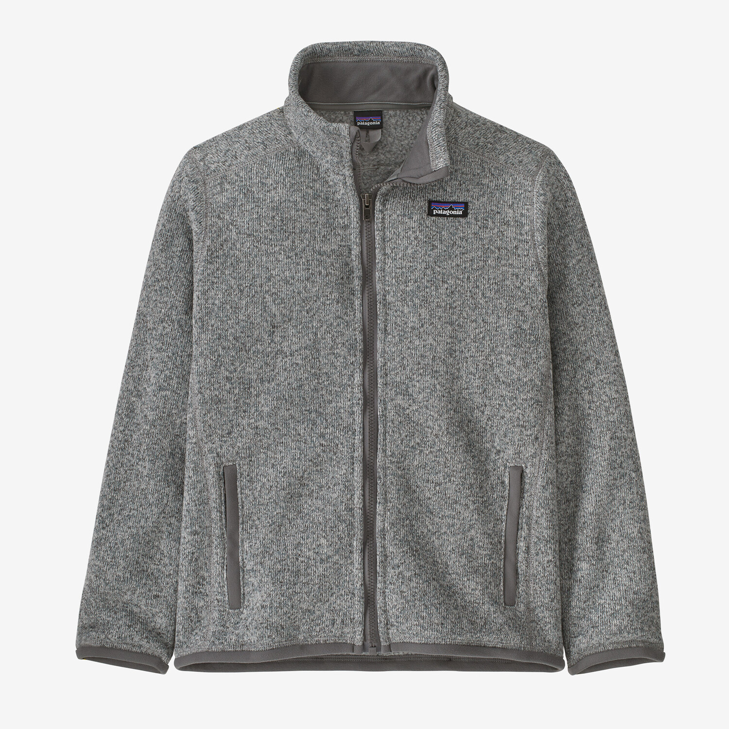 

Детский свитер, флисовая куртка Patagonia, цвет Stonewash