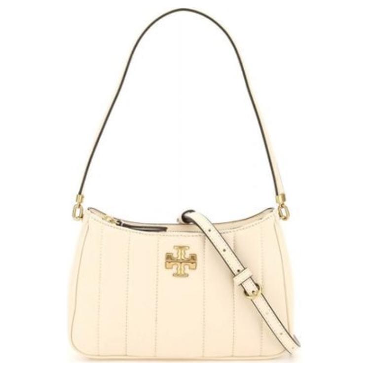 

Сумка через плечо из овчины мини женская сырный белый TORY BURCH