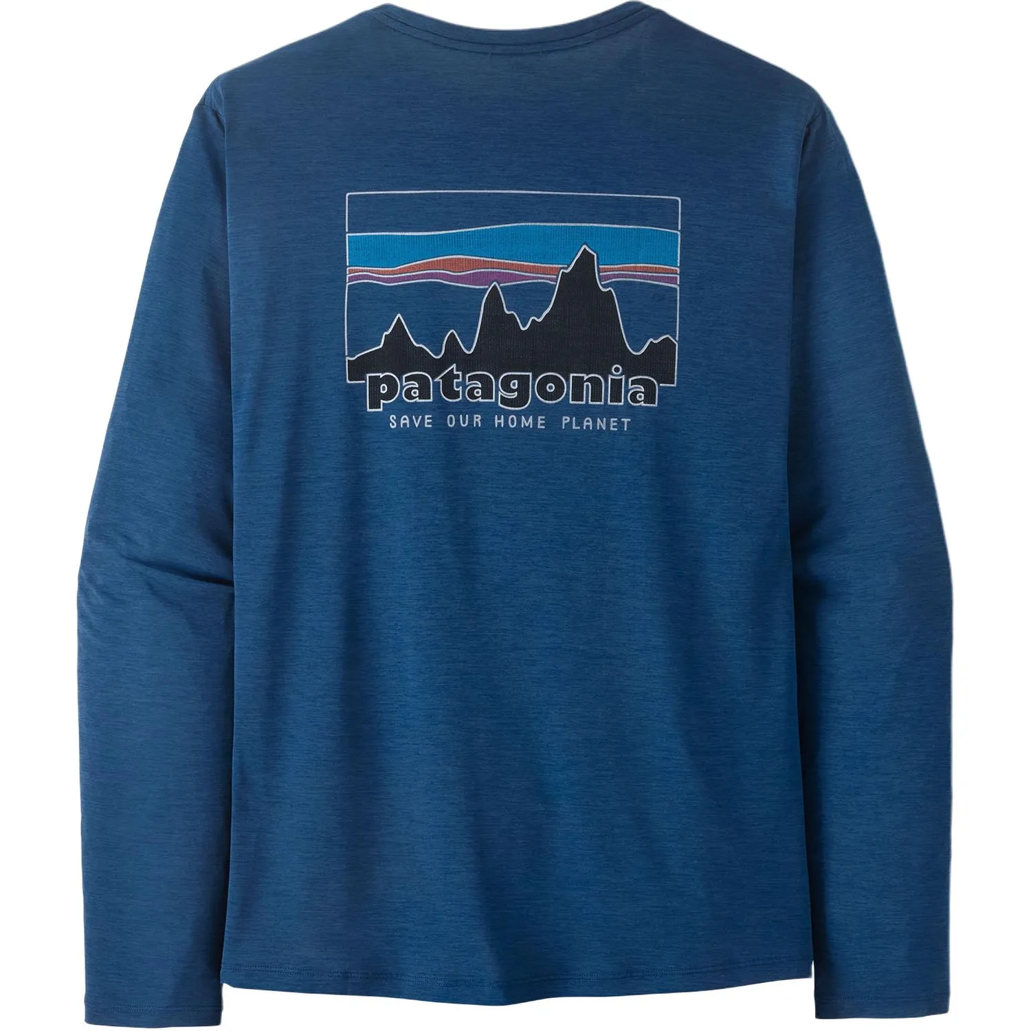 Футболка мужская Capilene Cool Daily Skyline Quick Dry Patagonia, черный/blk — фото 3