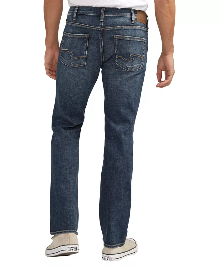 

Мужские джинсы Allan Slim Fit Straight Leg Silver Jeans Co., синий