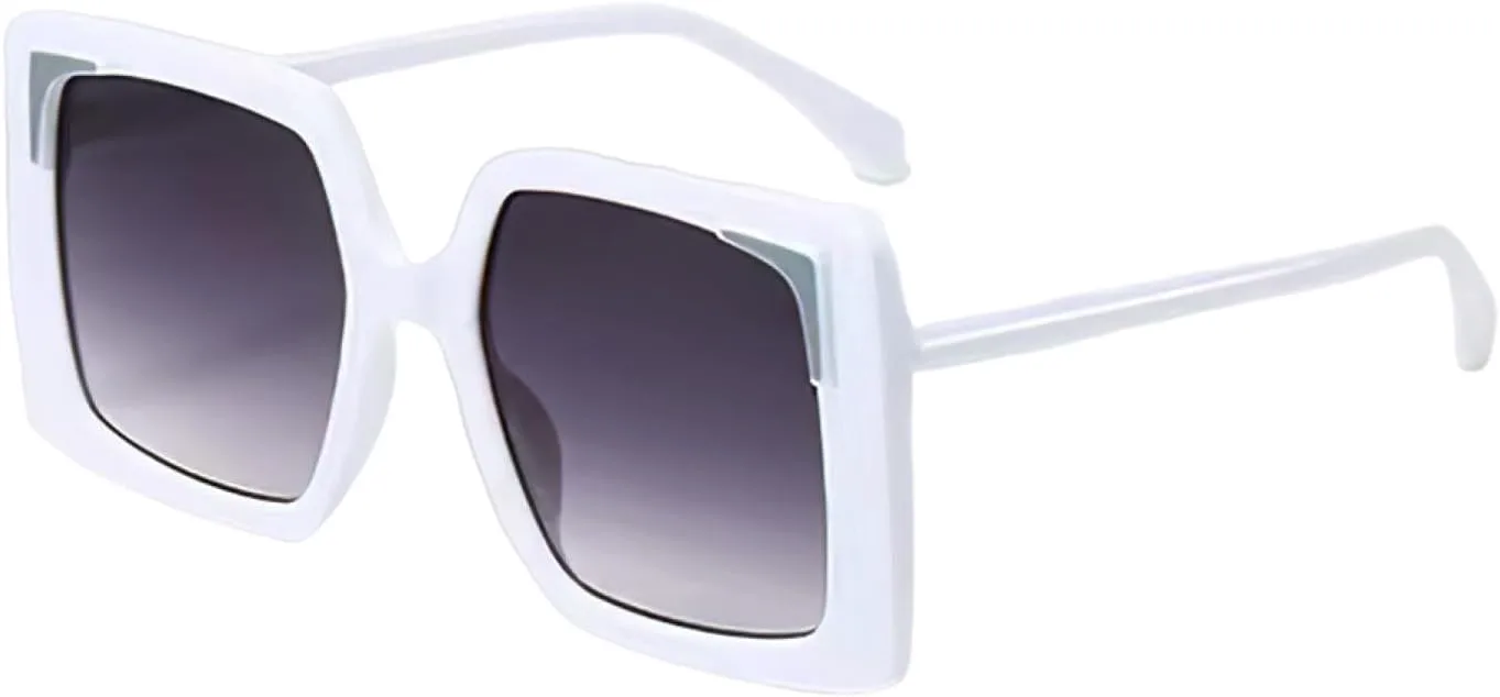 

Модные винтажные солнцезащитные очки для мужчин и женщин, ретро, ​​для вождения, рыбалки, роскошные солнцезащитные очки с защитой от УФ-излучения UV400 TKKTLLT, White