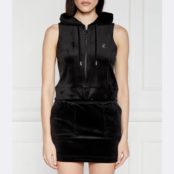 

Облегающий жилет Gilly Juicy Couture, черный