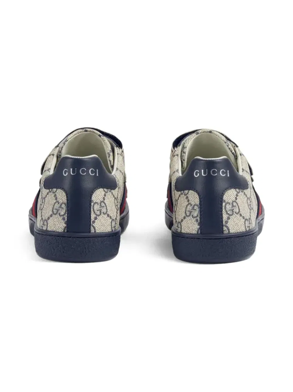 Кроссовки Ace gg с принтом Supreme Gucci Kids, нейтральный — фото 3