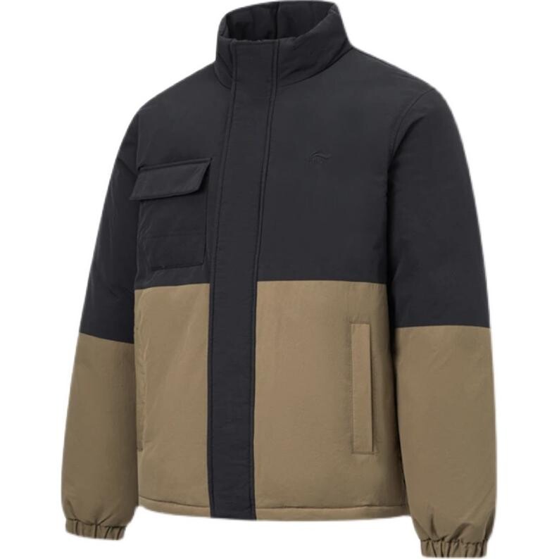

Спортивная коллекция пуховик мужской черный коричневый Lining