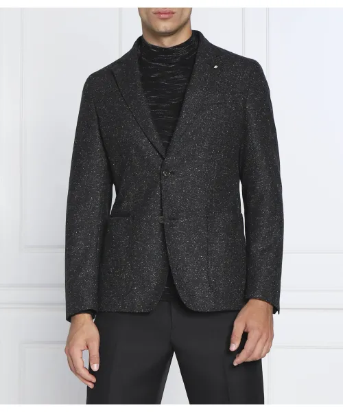 

Элегантная шерстяная куртка c-hanry-bib-a-224 Slim fit Boss, серый