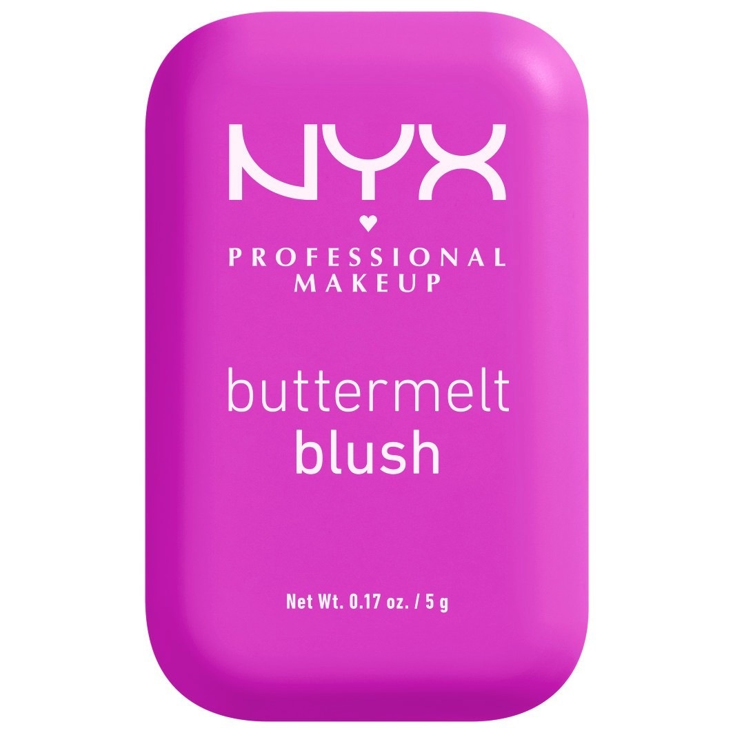 

Румяна buttermelt Nyx Professional Makeup, 12 - all the butta, вес 5 гр.