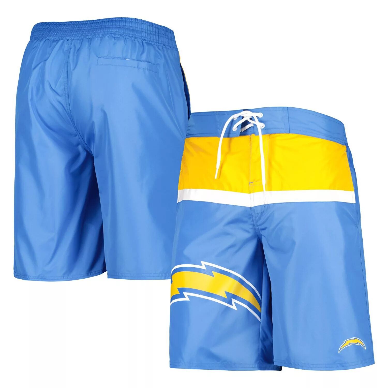 

Мужские спортивные плавки Carl Banks Powder Blue Los Angeles Chargers Sea Wind G-III