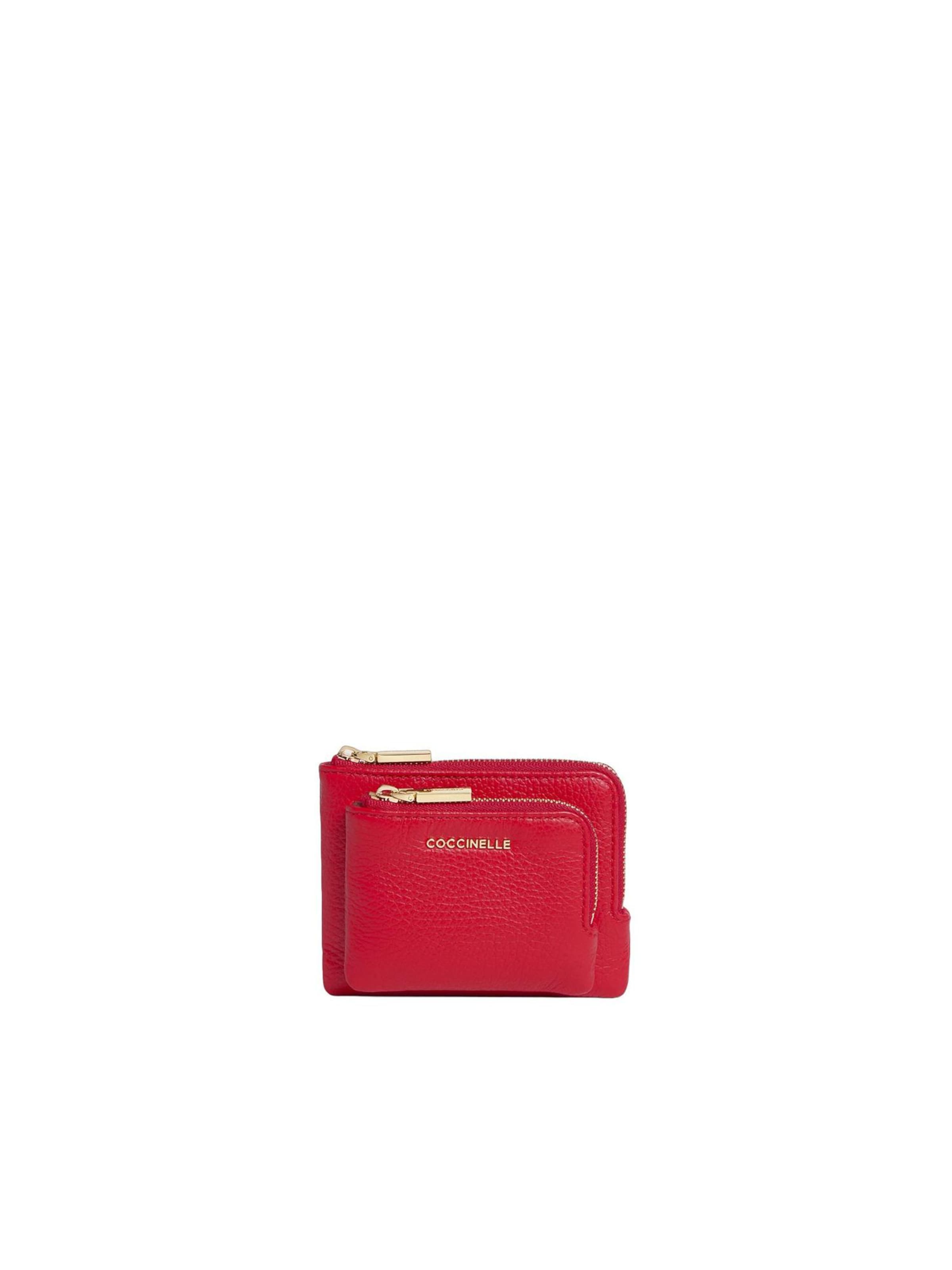 

Кошелек 'COCCINELLE METALLIC 26' в цвете Fire Red