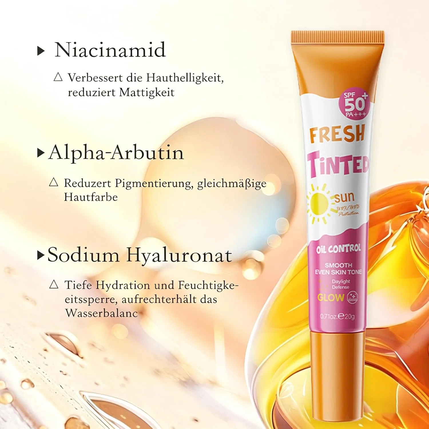 Тонирующий солнцезащитный крем для лица SPF 50 (2 шт.) Soleneva — фото 3