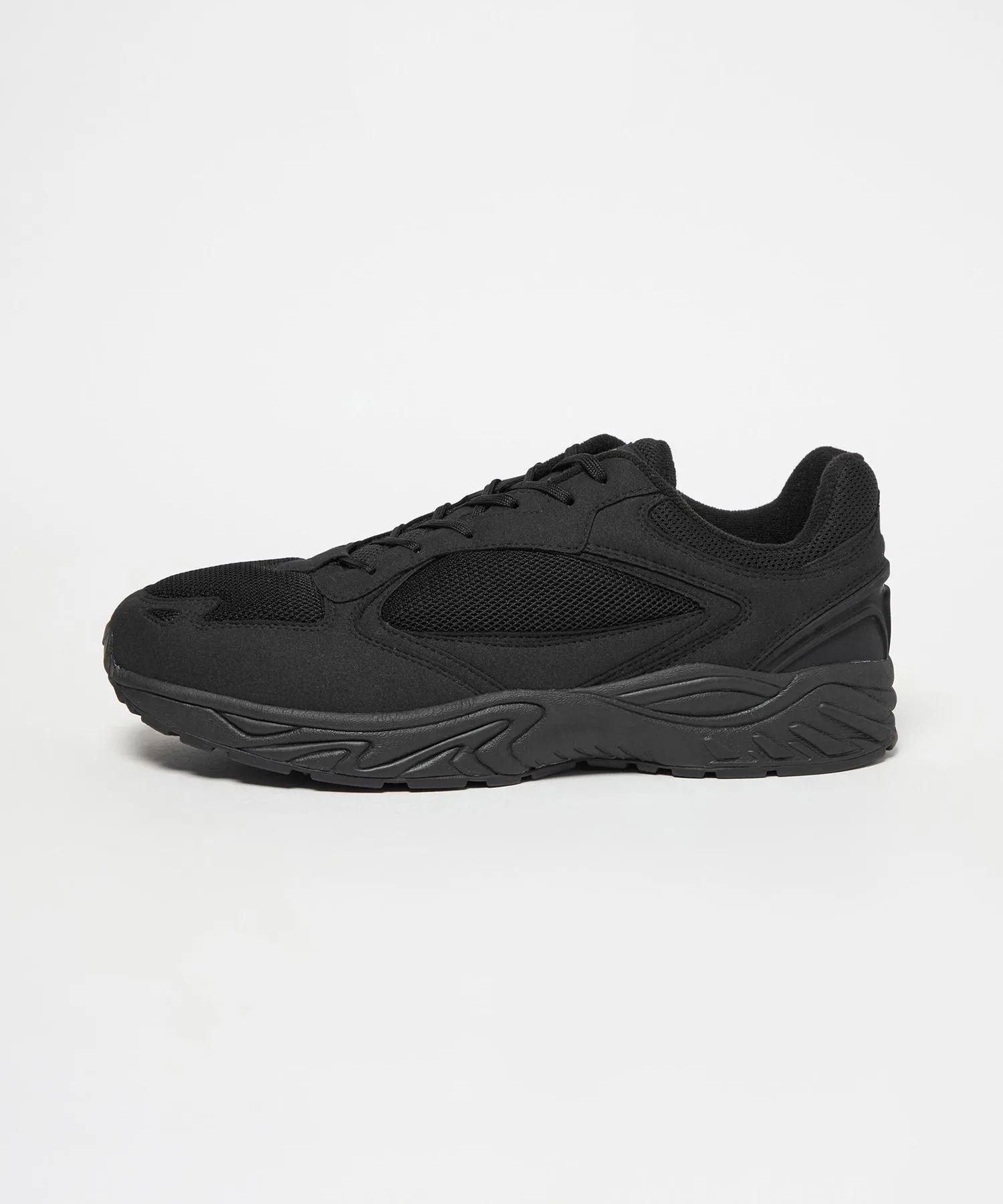 Мужские кроссовки STUDEN ALL BLACK Steven Alan чёрные