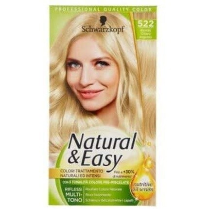 

Краска для волос TESTANERA Natural & Easy 522 Светло-русый серебристый, 3 шт.