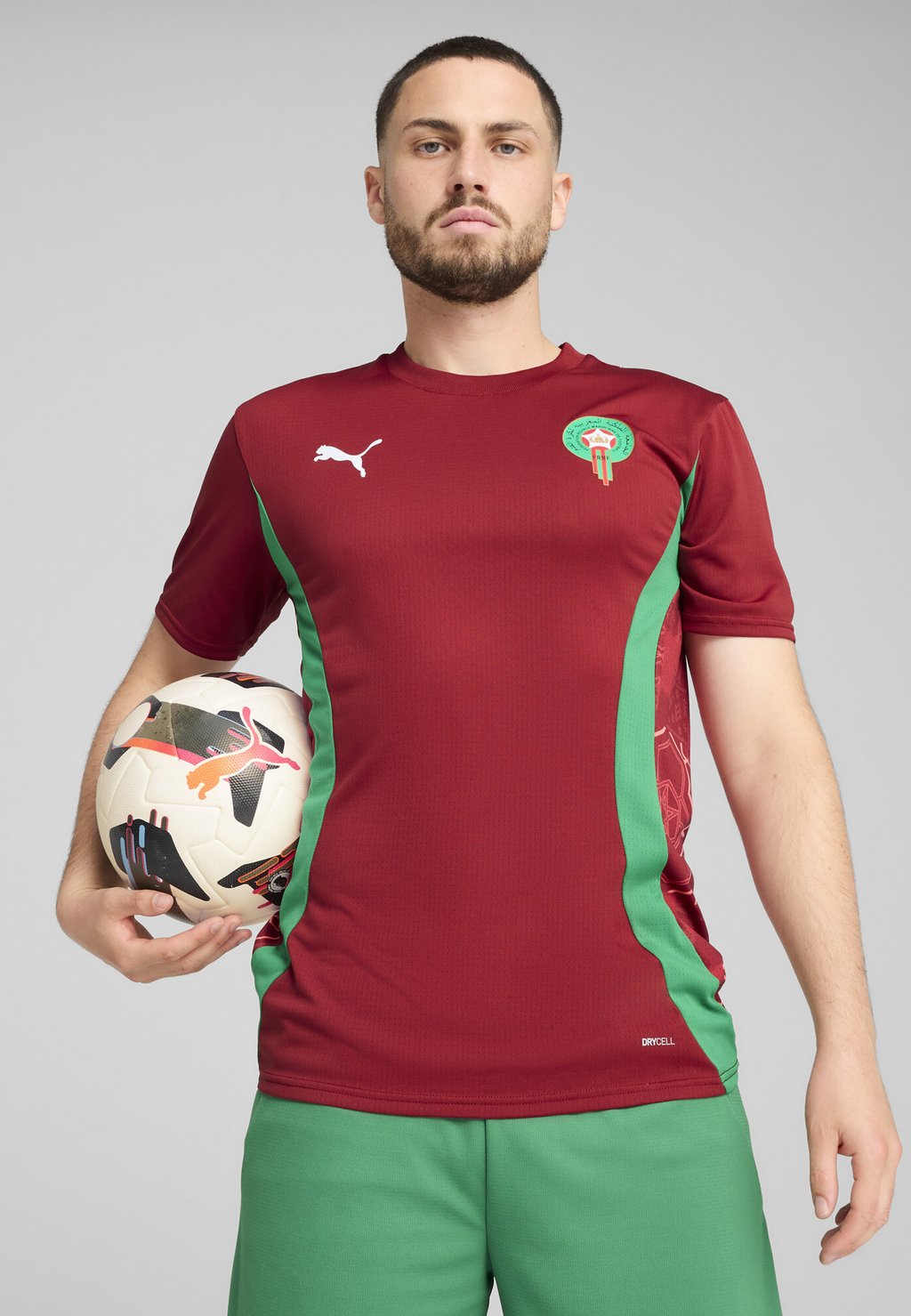 

Футболка с принтом FRMF PREMATCH Puma, красный