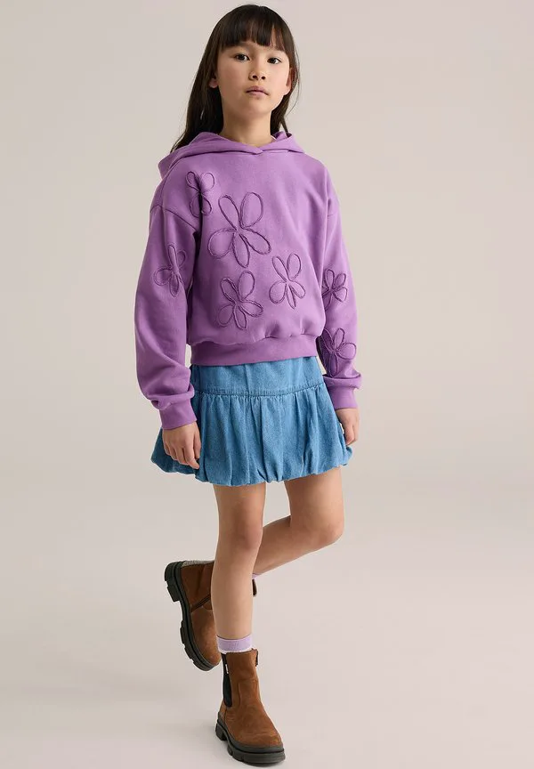 Толстовка с капюшоном We Fashion, Purple