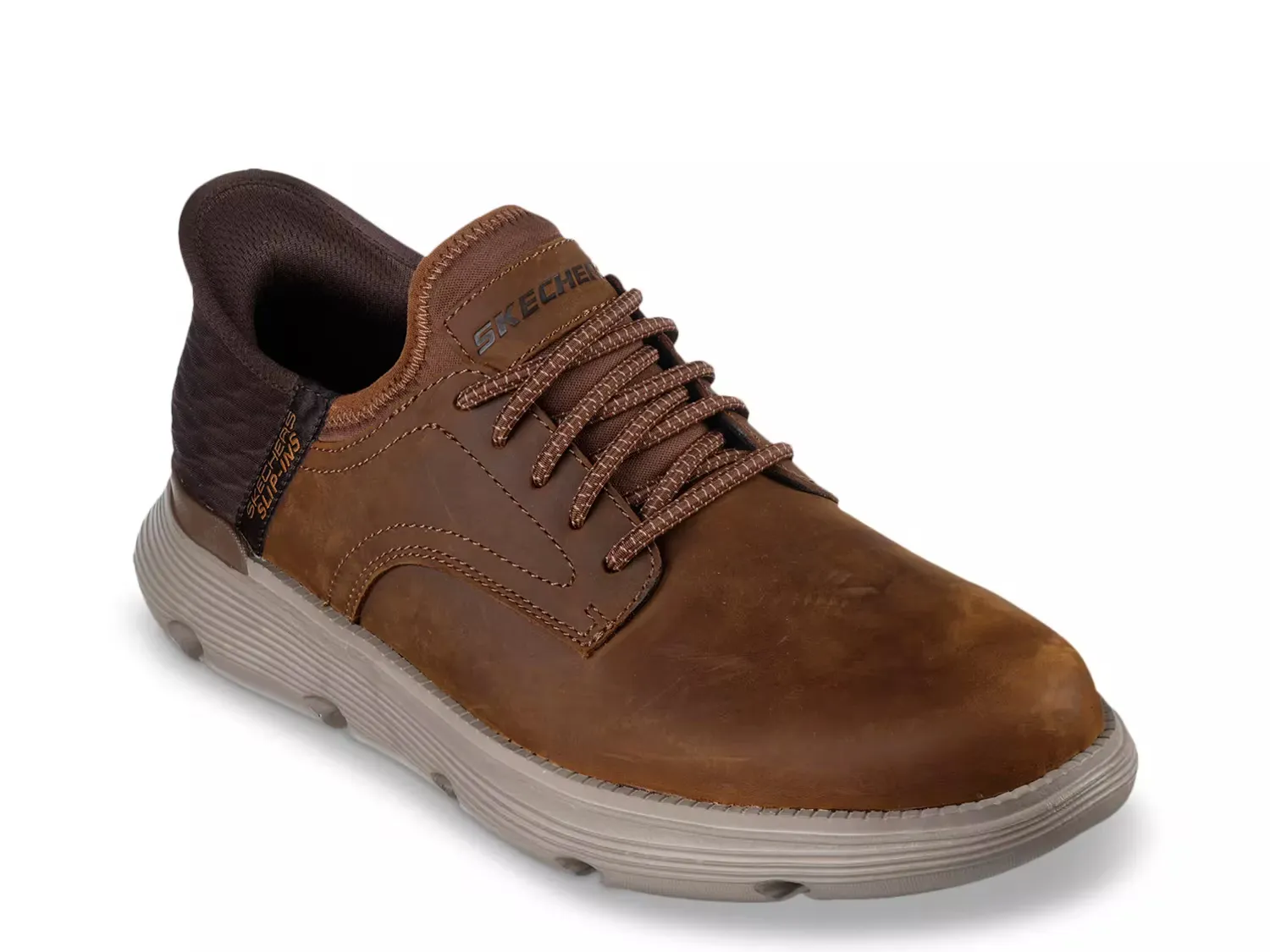 

Hands Free Slip-Ins Garza Gervin Оксфорды Skechers, Dark Brown