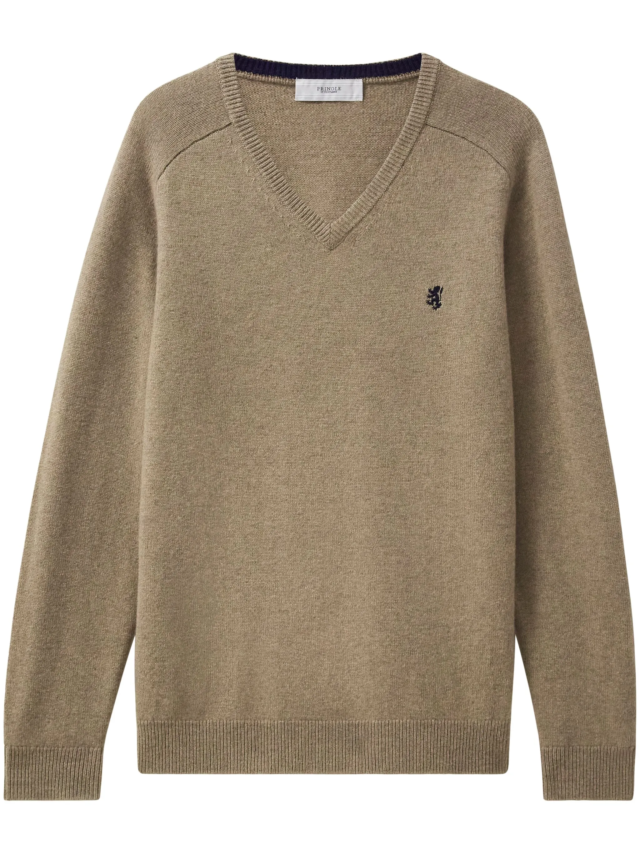 

Шерстяной свитер с V-образным вырезом Pringle Of Scotland, бежевый