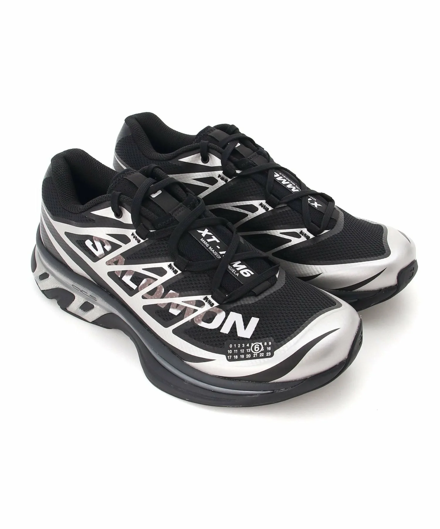 Кроссовки MM6 x Salomon Mm6 Maison Margiela, BLACK/SILVER/PHANTOM — фото 2