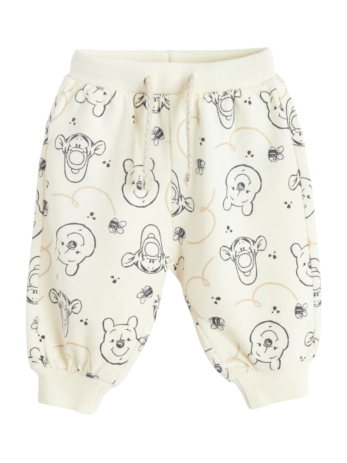 Брюки Cool Club Barrel Pants WINNIE THE POOH в светло-бежевом и темно-бежевом цветах — фото 3