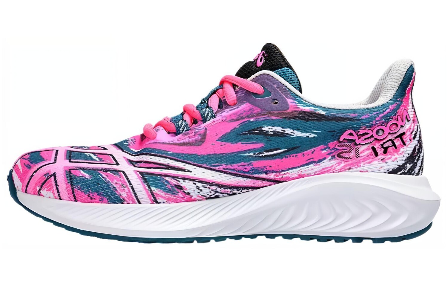 

Кроссовки Asics Noosa Tri 15 GS 'Avant Garde - Hot Pink', серый