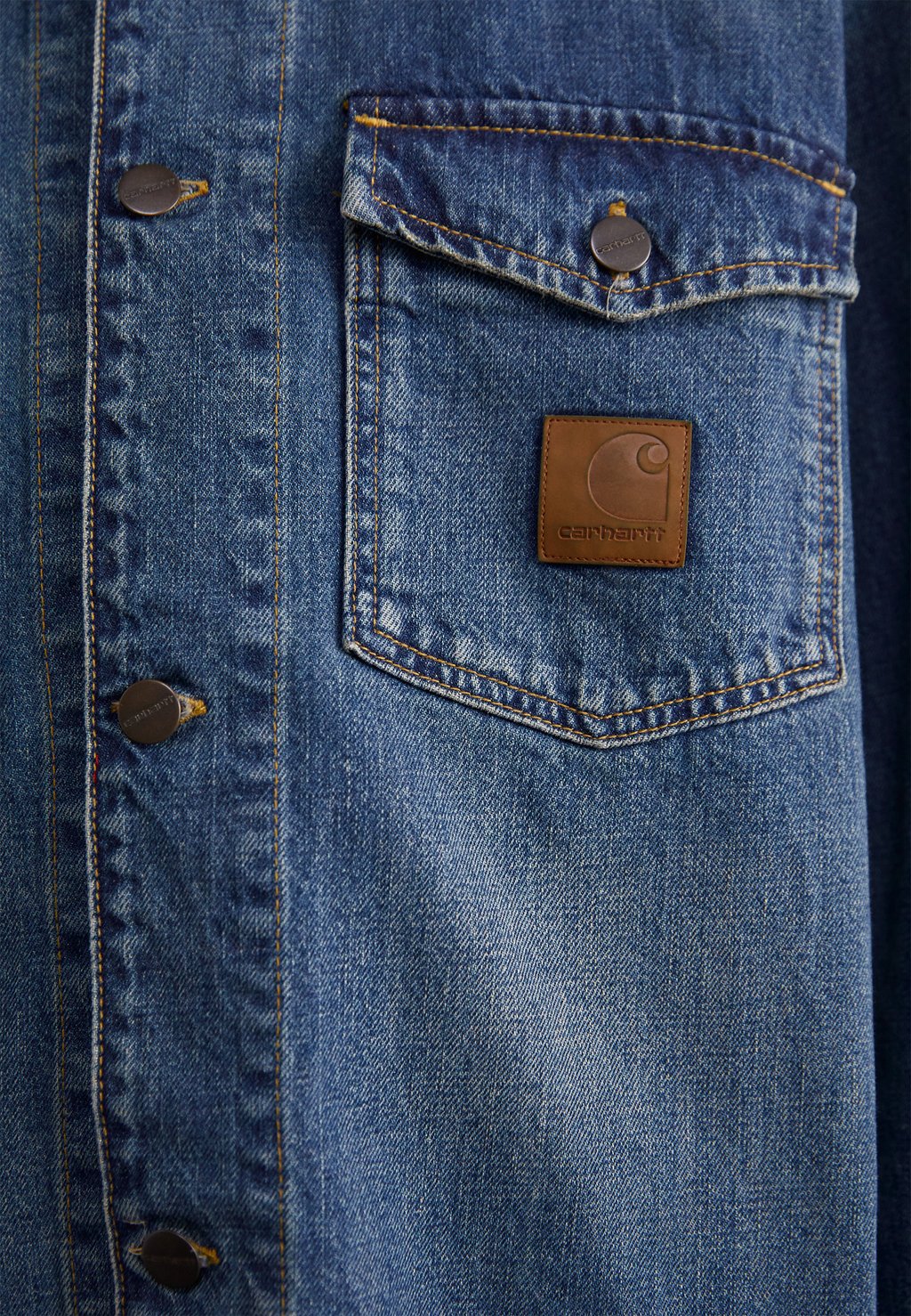 

Джинсовая куртка LINCOLN Carhartt WIP, светло-голубой деним