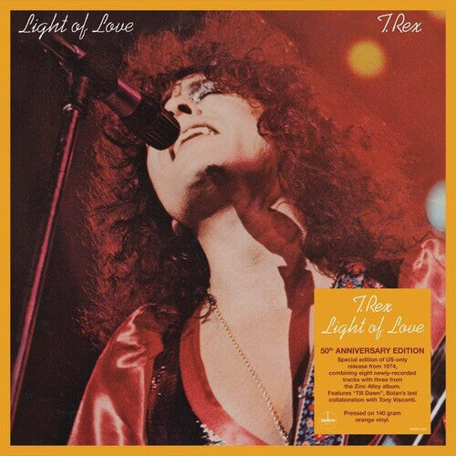 

Виниловая пластинка T.Rex: Light Of Love - 140-Gram Orange Colored Vinyl