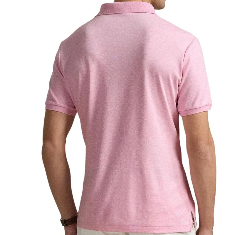 Поло из хлопка slim-fit Polo Ralph Lauren, Pink — фото 3