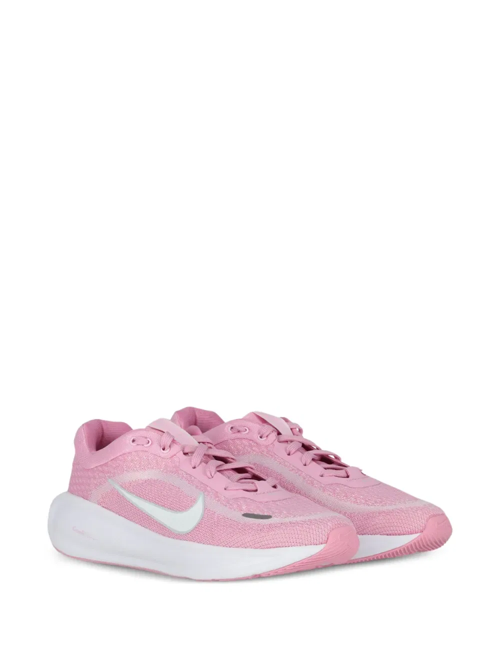 Кроссовки на шнуровке с логотипом Nike Kids, розовый