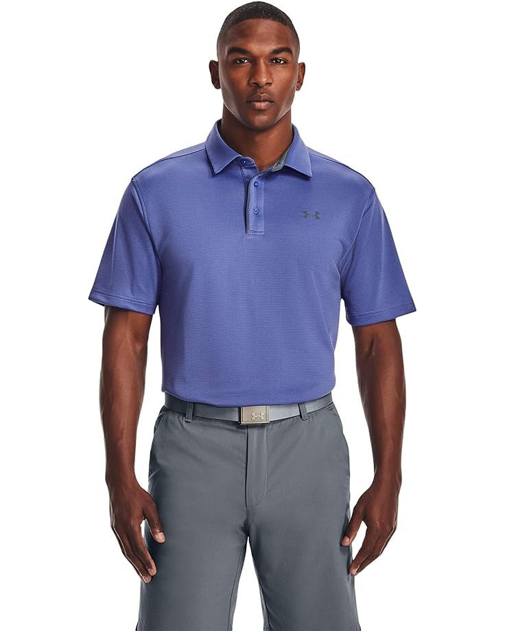 

Поло Under Armour Golf Tech, цвет Starlight/Pitch Gray