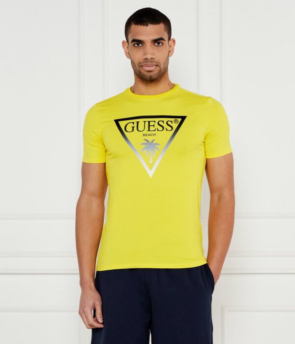 

Футболка Guess Underwear Slim Fit, желтый