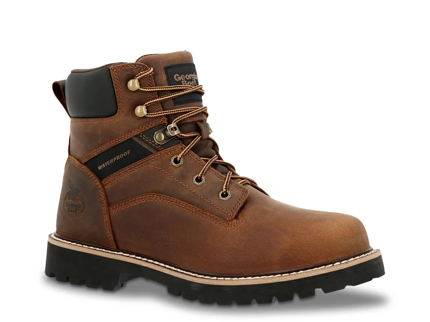 

Водонепроницаемые рабочие ботинки - мужские Georgia Boot, Dark Brown
