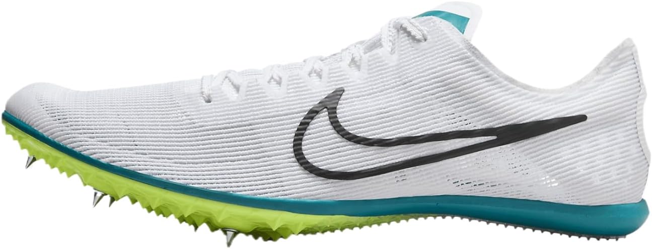 

Легкоатлетические бутсы для бега на длинные дистанции Nike Zoom Mamba 6, 4,5 дюйма, белые/черные, White/Black-Bright Spruce