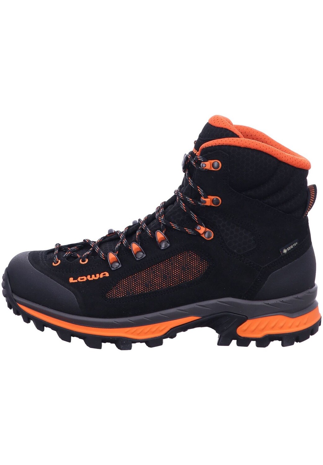 Кроссовки CORVARA GTX MID LOWA, цвет Schwarz Orange — фото 3