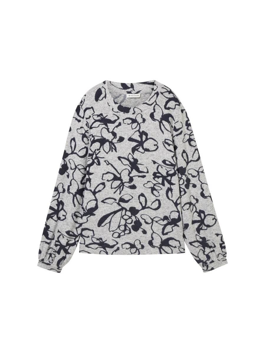 

Лонгслив TOM TAILOR Shirt, пятнистый серый
