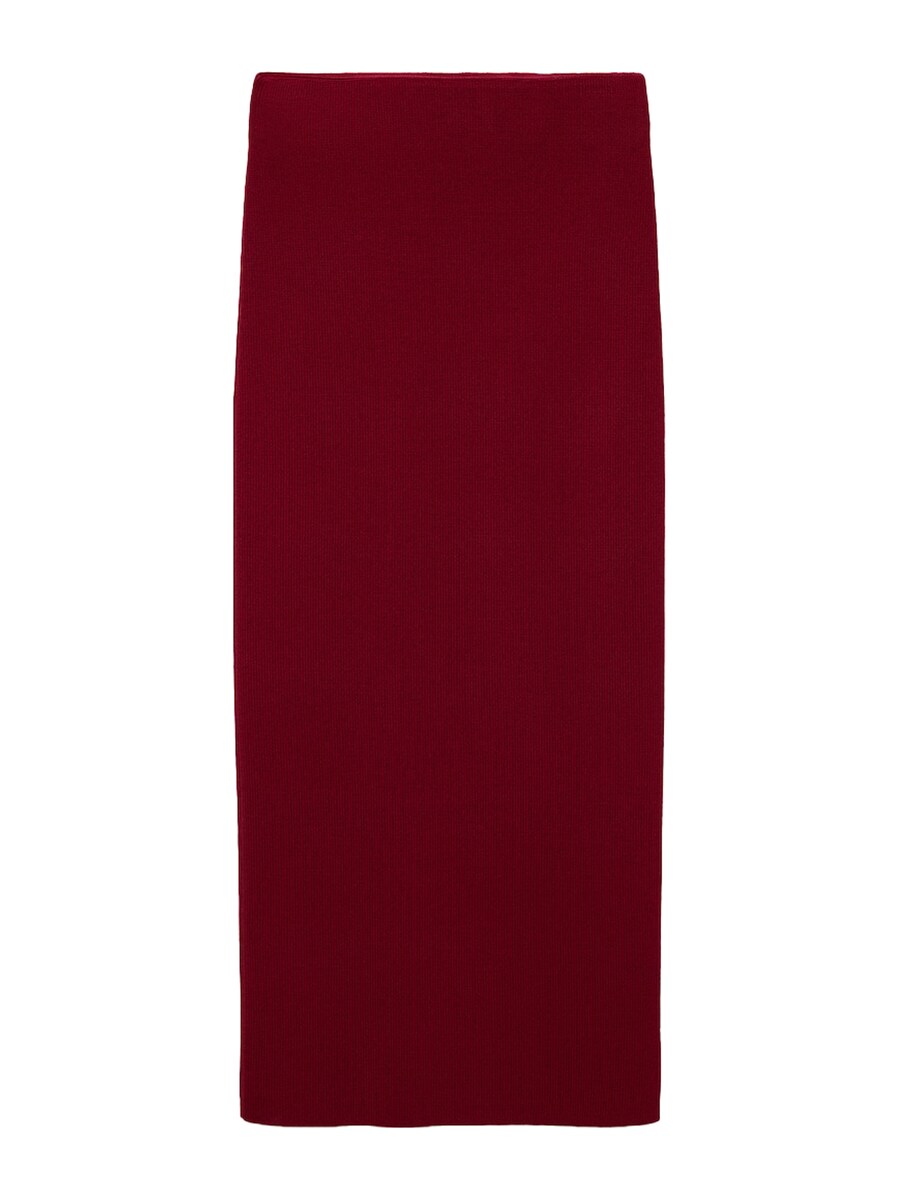 

Миди юбка MANGO Seseta, Dark red
