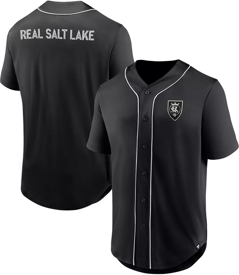 

Черная бейсбольная майка MLS Real Salt Lake 2023