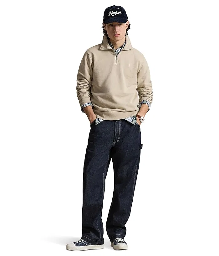 Худи на молнии Loopback Fleece Polo Ralph Lauren, Stoneware Grey — фото 2