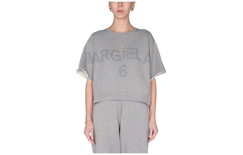 

Футболка женская серая Mm6 Maison Margiela