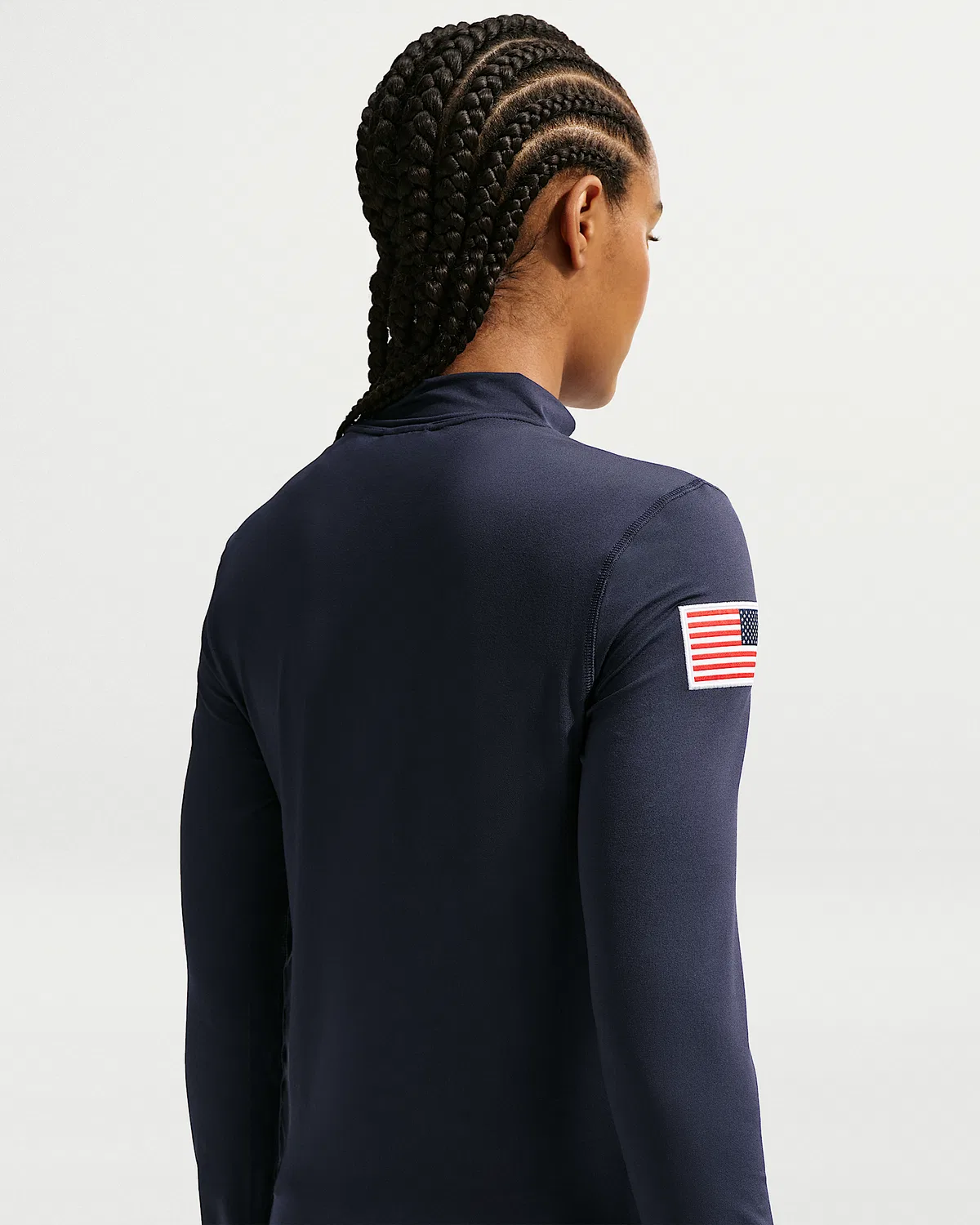 Женский топ Nike ACG x United States Olympic Team Dri-FIT ADV UV, Obsidian/Chile Red — фото 2