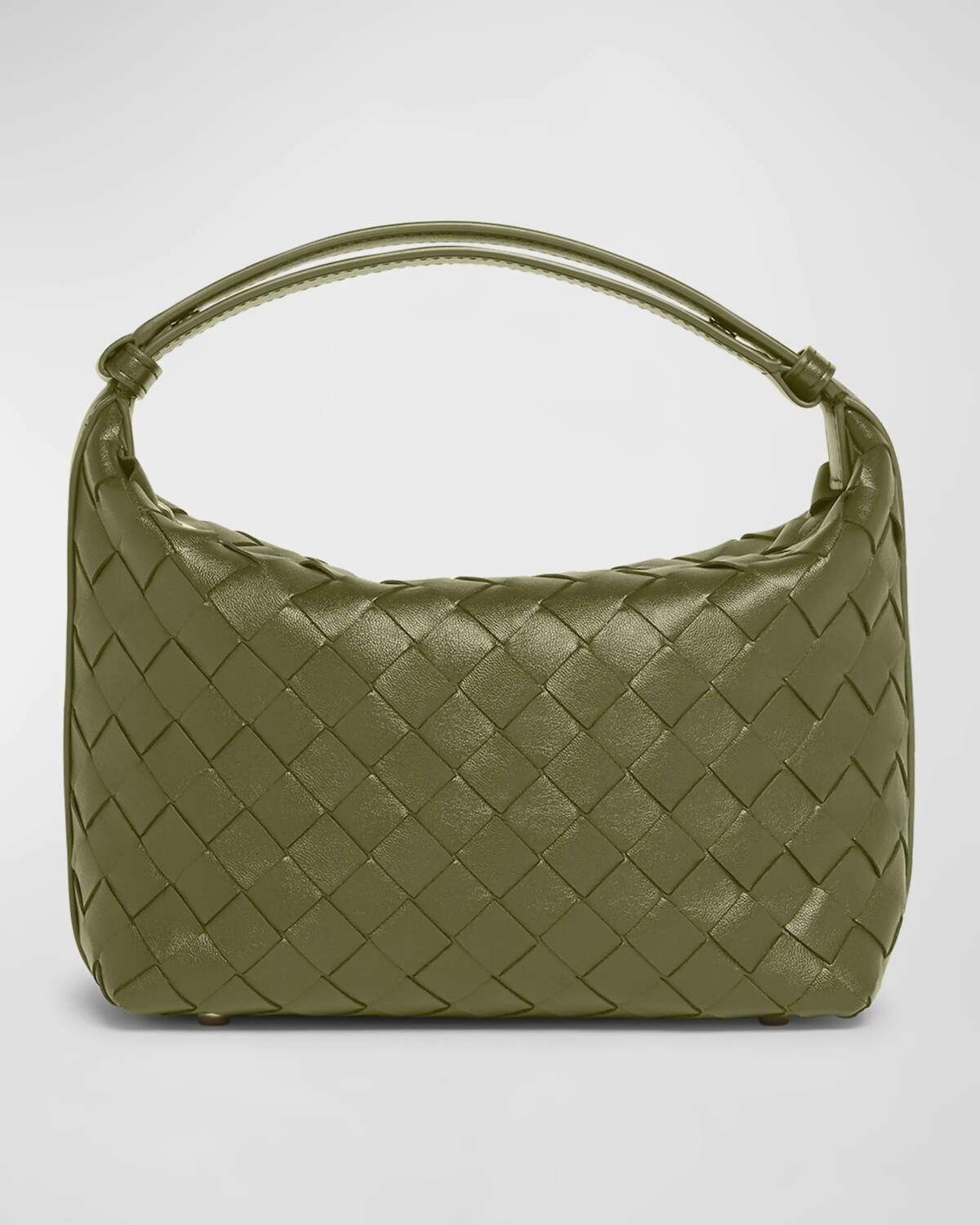 

Мини-сумка Уоллес Bottega Veneta, цвет Travertine