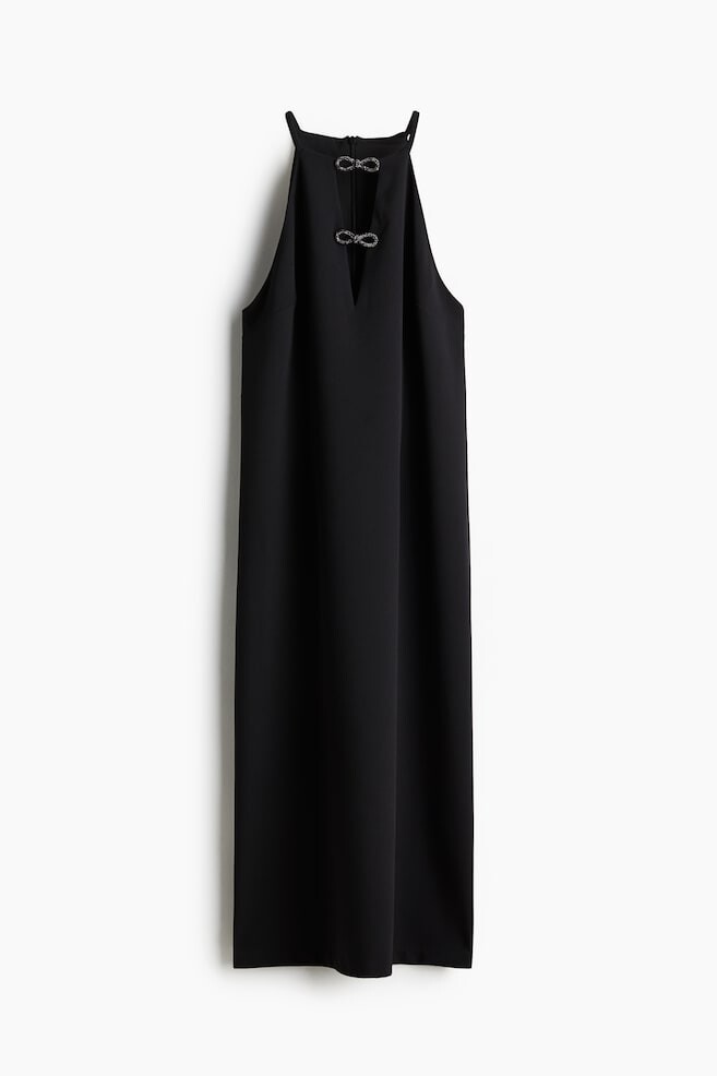 

Платье с декоративными бантами H&M, черный