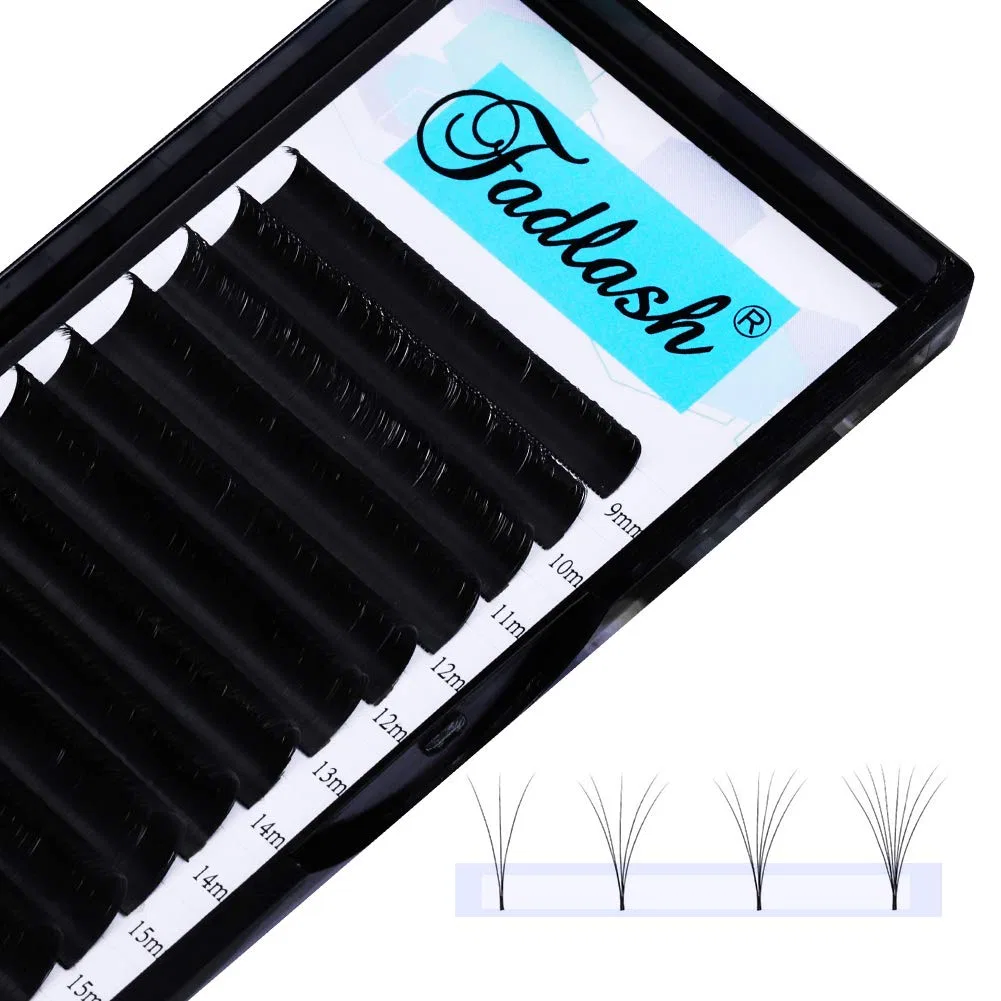 Самоформирующиеся ресницы для объемного наращивания Fadlash, 13 Mm