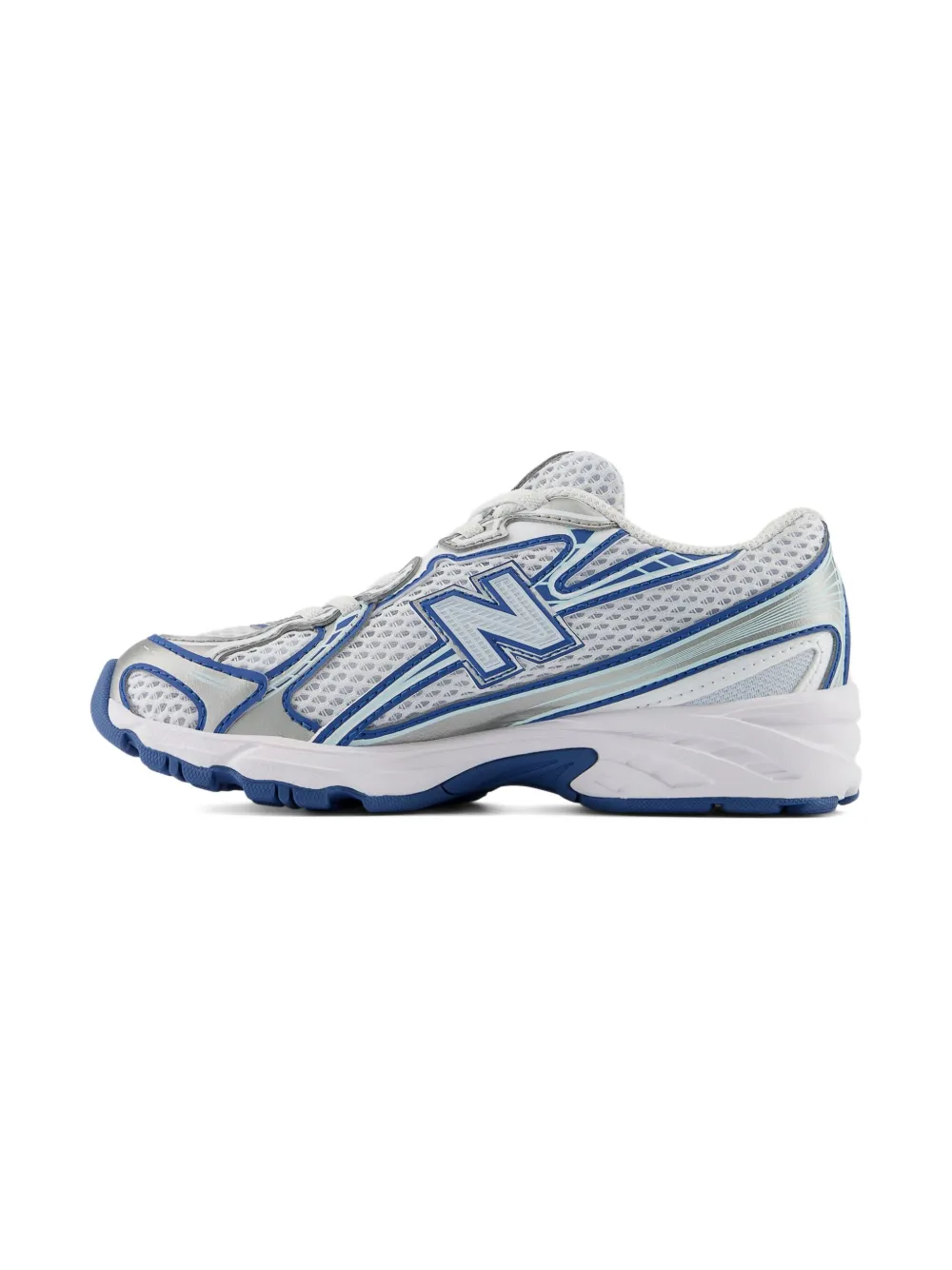 Кроссовки 740 на шнуровке New Balance Kids, белый — фото 4