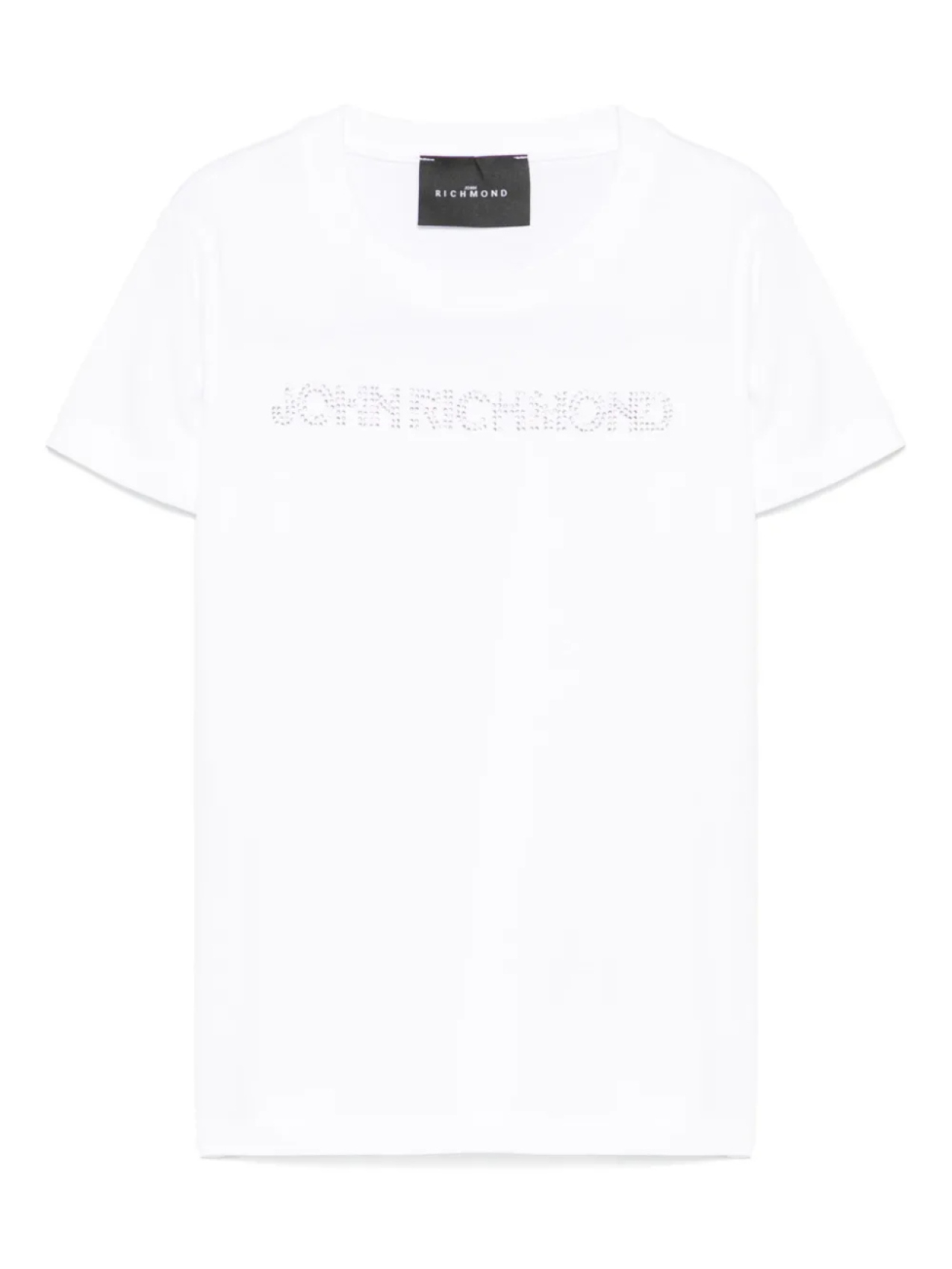 

John Richmond Junior футболка с логотипом, белый