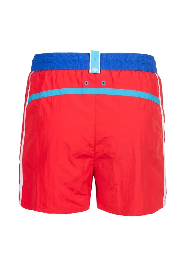 Плавки Arena Tapes beach short swimming shorts, красно-неоново-сине-бело-бирюзовый — фото 2