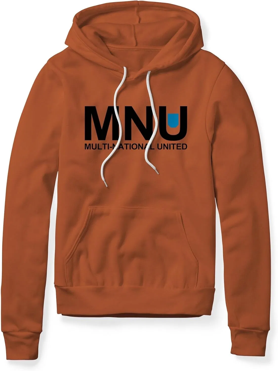 Худи District 9, MNU Logo, оранжевый