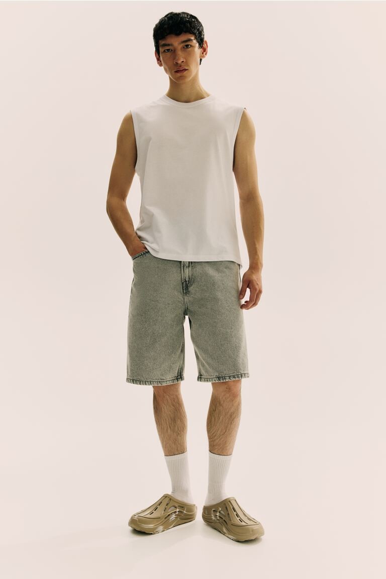 

Майка coolmax стандартной посадки H&M, белый